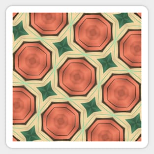 Tile pattern design Sticker